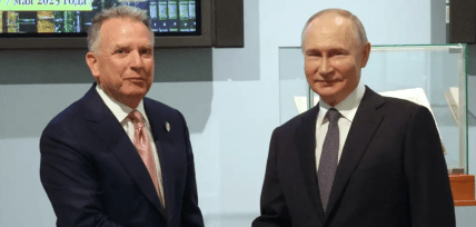 Стив Уиткофф и Владимир Путин