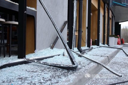 Последствия атаки на Днепр