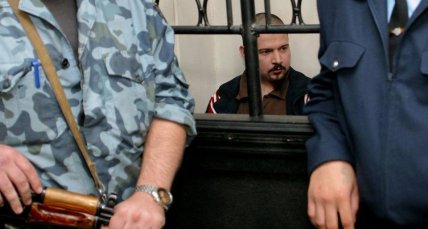 Сергей Довженко во время суда