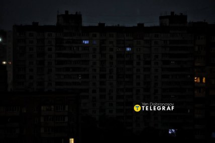 Лівий берег Києва без світла 10 жовтня