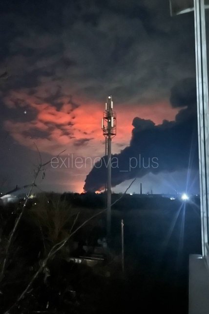 Пожежа у Гуково 10 квітня