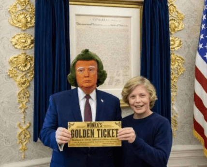 Трамп та шоколадна фабрика