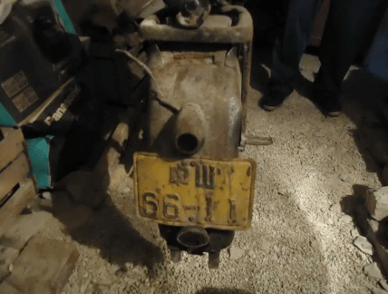 Мотоцикл ИЖ-350 1950 года выпуска