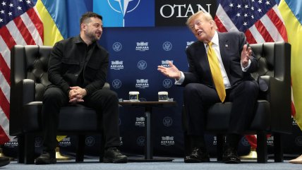 Дональд Трамп и Владимир Зеленский в Анкаре. Фото Axios