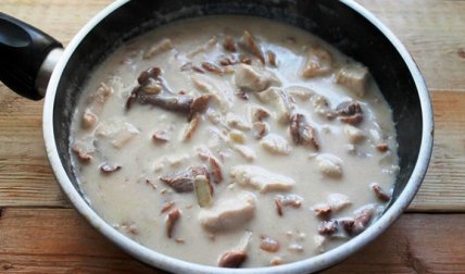 Грибная мачанка