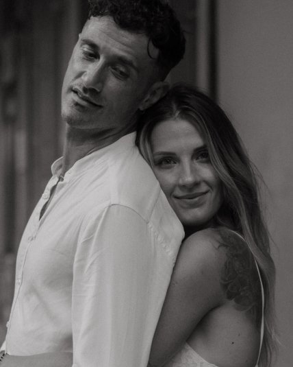 Луїджі Самеле та Ольга Харлан