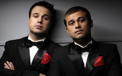 Молодой Антон Лирник и Андрей Молочный