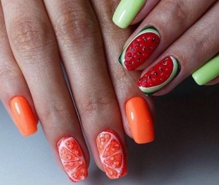 Тренди манікюру 2023 – тривимірний