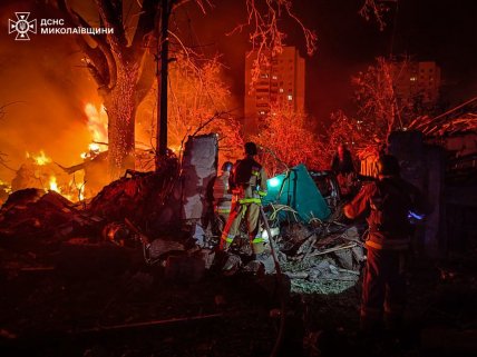 Россияне нанесли удар по Николаеву