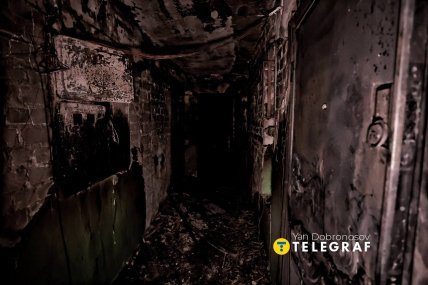 Коридор в будинку вигорів вщент