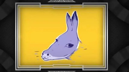 Оптическая иллюзия тюлень и осел