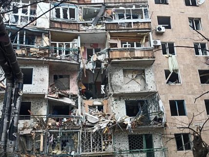 Последствия удара в Краматорске