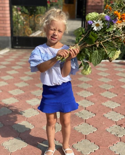 Дочь Мартыновской в детстве