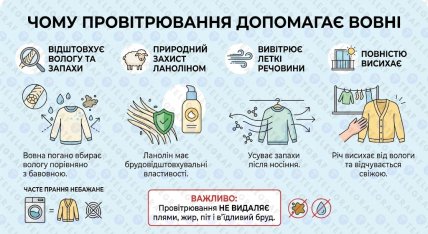 Шерстяные вещи не рекомендуют стирать часто