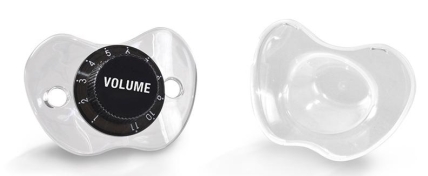 Оригинальная пустышка с регулятором громкости (ФОТО) - изображение №1