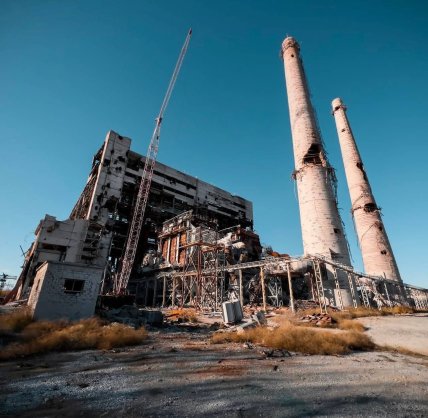 Разрушенные помещения Азовстали