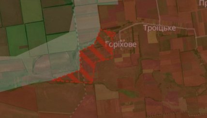 Ореховое на карте DeepState