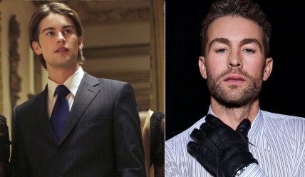 Чейс Кроуфорд в сериале "Сплетница" и сейчас