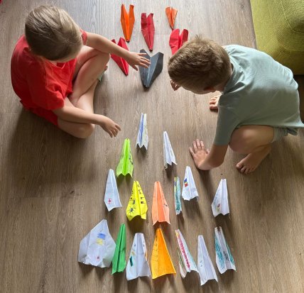 Дети Михаила Подоляка. Фото: facebook.com/mariia.podolyak.damaskina