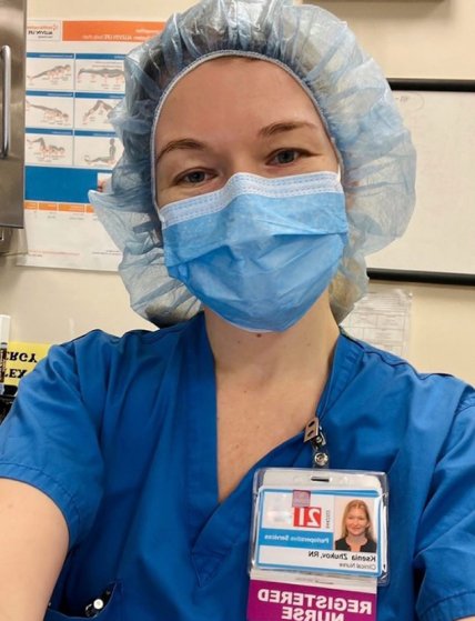 Медсестра Ксения Жукова