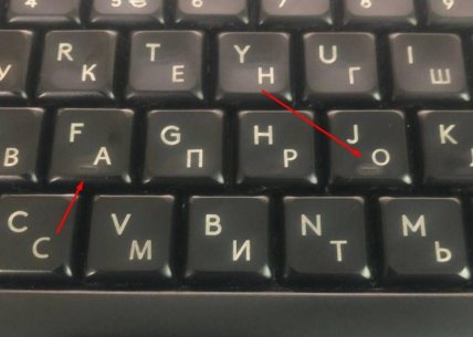 Рисочки на клавіатурі