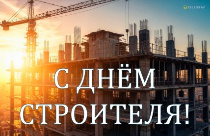 Открытки День строителя