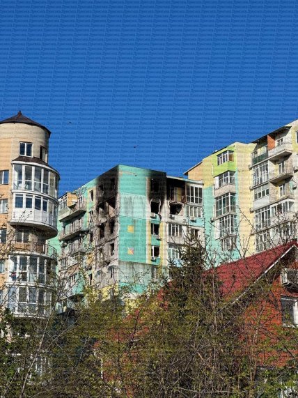 Последствия российской атаки в Одессе 1.05.2026