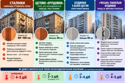 Массивные кирпичные стены