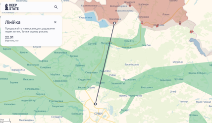 Где Сумы на карте и как далеко граница России