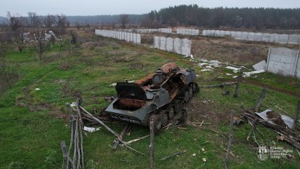 Оккупация села Русские Тишки