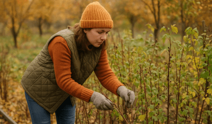 Как ухаживать за кустами малины после плодоношения