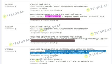 Владелец УНЛ Майкл Майкл Джон Фогго был владельцем фирмы, принадлежавшей подсанкционному россиянину