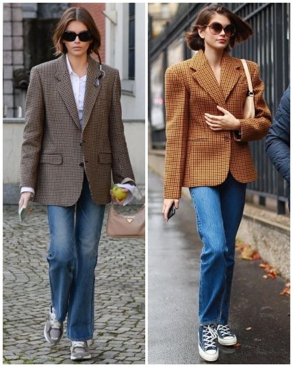 Образы с пиджаками гусиная лапка