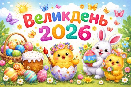 пасха 2026 весела листівка