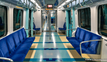 Як у дубайському метро виглядає вагон Silver