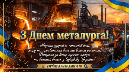 с Днем металлурга, открытки, поздравления
