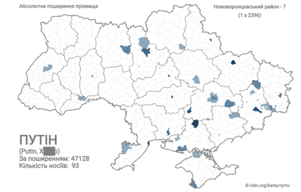 Фамилия Путин – сколько людей его носят в Украине