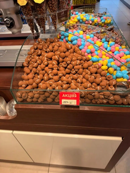 В Roshen действует скидка на