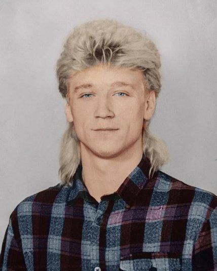 Олег Винник в молодости