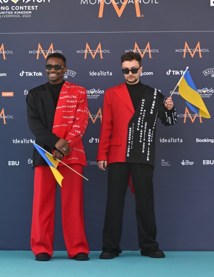 Группа TVORCHI на открытии Евровидения 2023