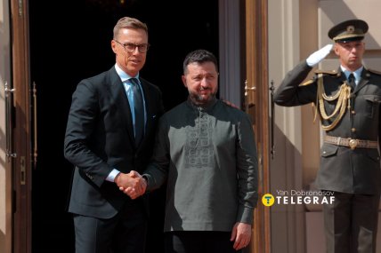 Президент Финляндии Александр Стубб и Владимир Зеленский
