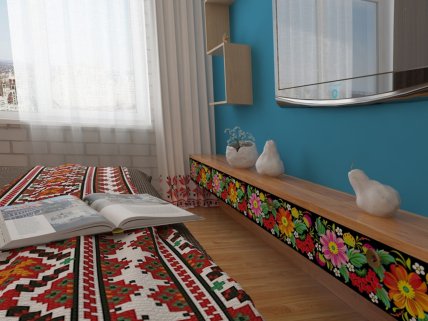 спальня в украинском стиле