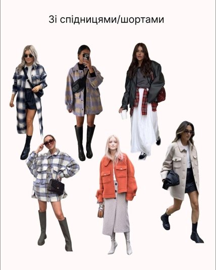 Стильные образы с рубашкой