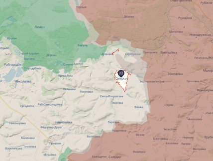 Северск на карте