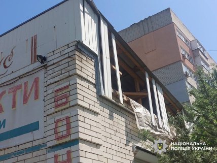 Наслідки ракетної атаки в Прилуках