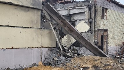 Наслідки прильоту на підстанцію. Фото з Facebook-сторінки головного консультанта ТСК з питань порушень в енергетиці Віктора Куртєва