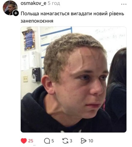 Мем о беспокойстве Польши