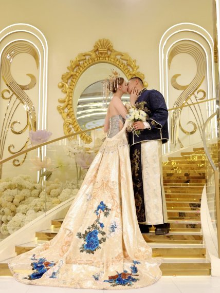 Весілля Олени Дяченко та Лі Чженху