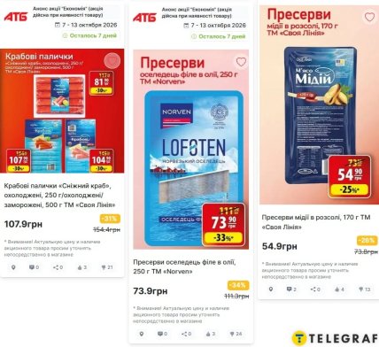 Знижки в АТБ