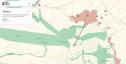Відстань від Сум до лінії фронту